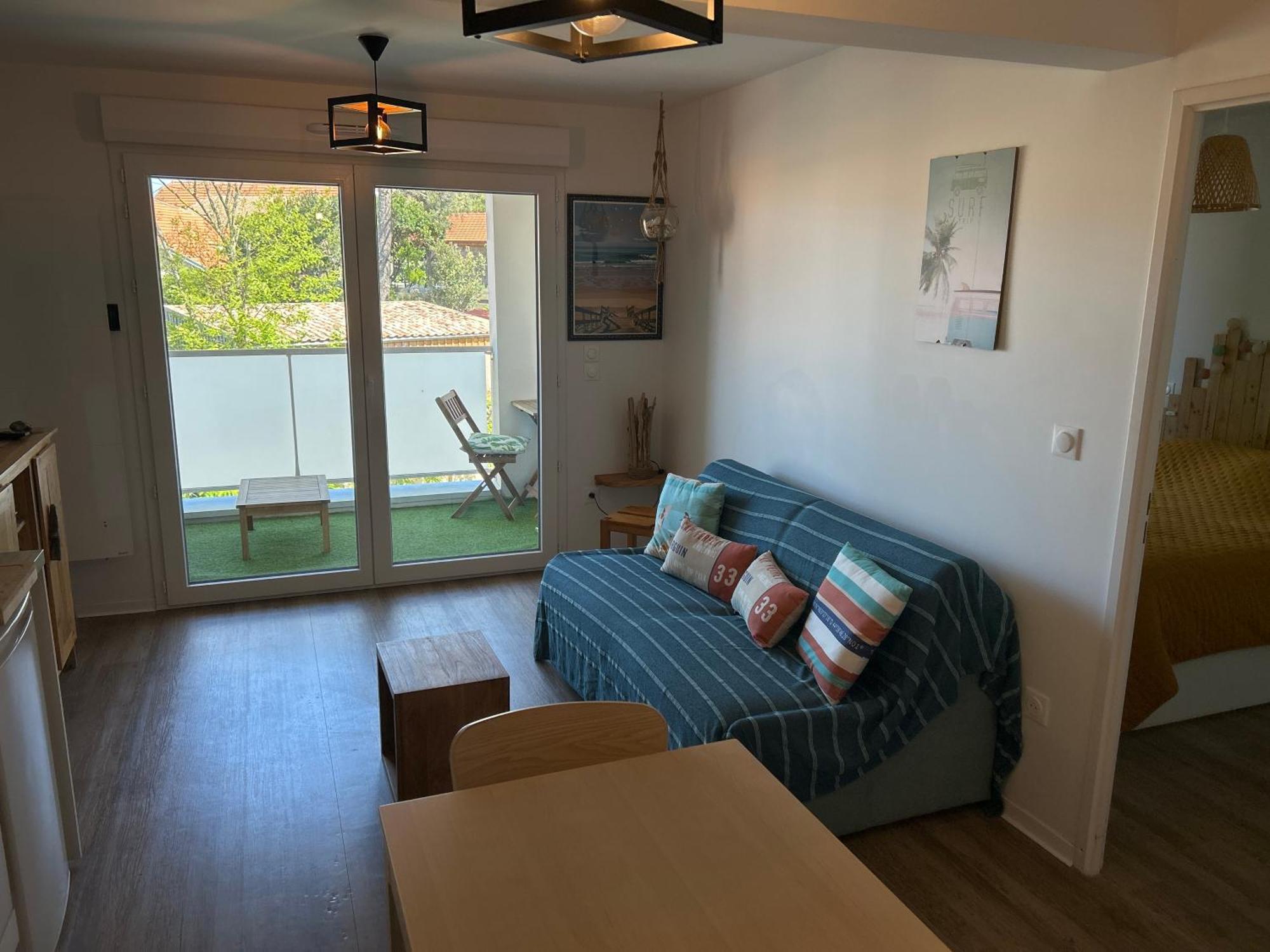 Au cœur de Lacanau Océan Appartement neuf avec parking Esterno foto